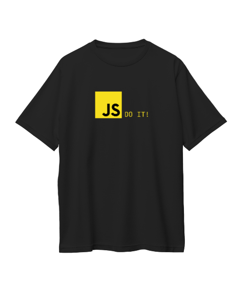 JS DO IT TEE ( BLACK ) - v1
