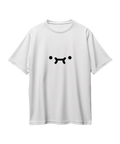 BONE FACE OVERSIZED TEE ( WHITE )