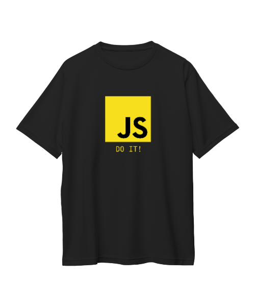 JS DO IT TEE ( BLACK ) - v2