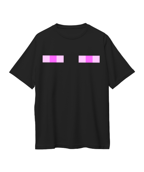 Minecraft Enderman Oversized T-Shirt (180 GSM)