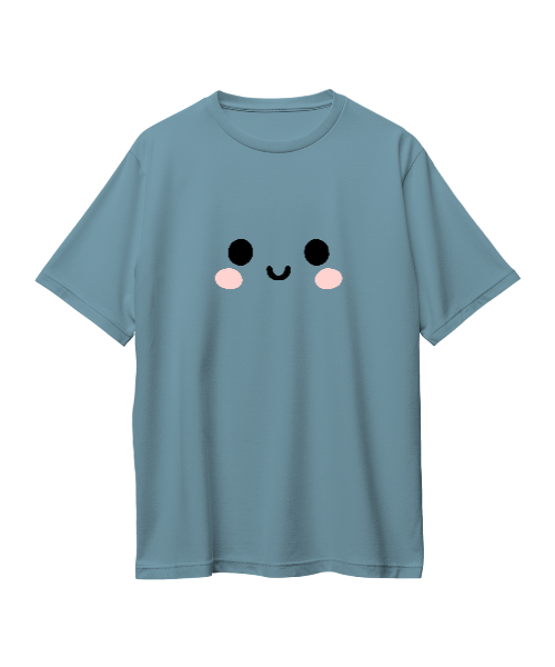 CUTE FACE 2 ( SKY BLUE )