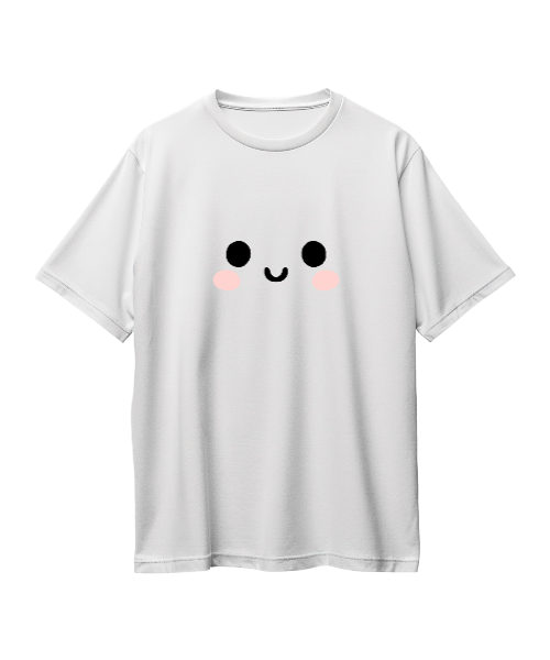CUTE FACE 2 ( WHITE )