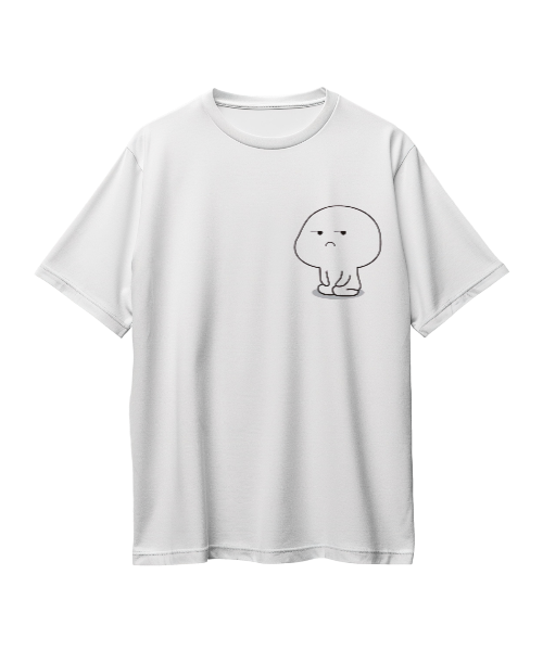 ANNOYED ANGRY DOODLE ( WHITE )