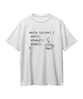EAT SLEEP CODE TEE ( WHITE )